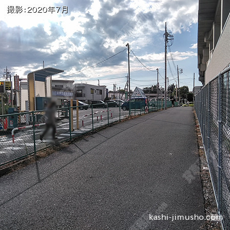 前面道路