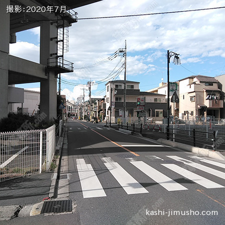 前面道路