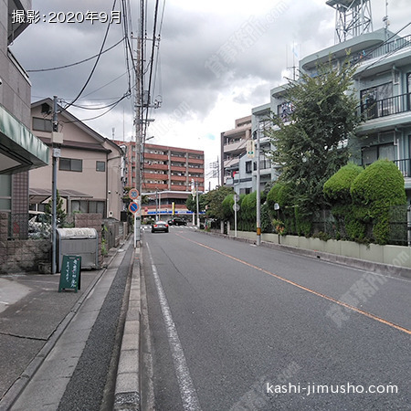 前面道路