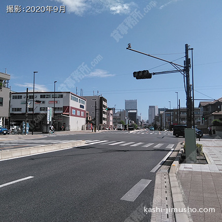 前面道路