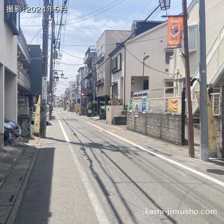 前面道路