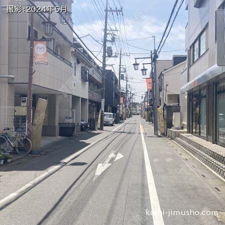 前面道路