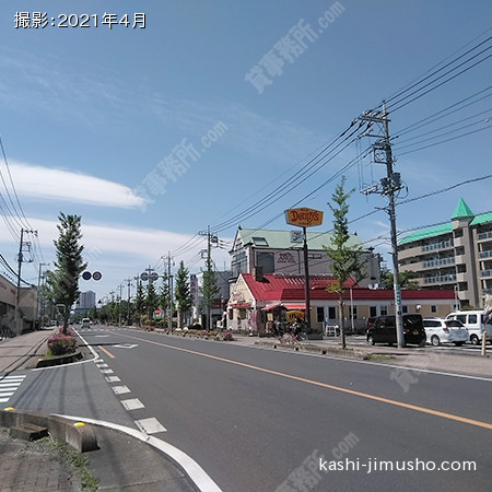 前面道路