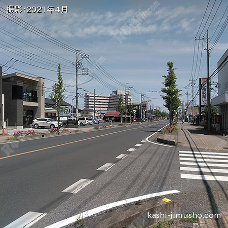 前面道路