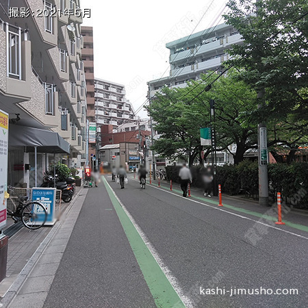 前面道路