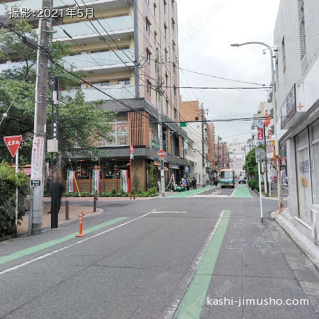 前面道路