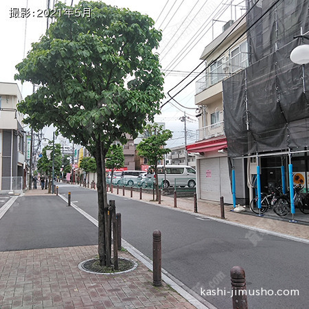 前面道路