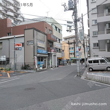 前面道路