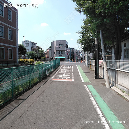 前面道路