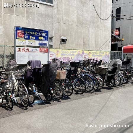 周辺環境:時間貸駐輪場
