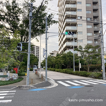 前面道路