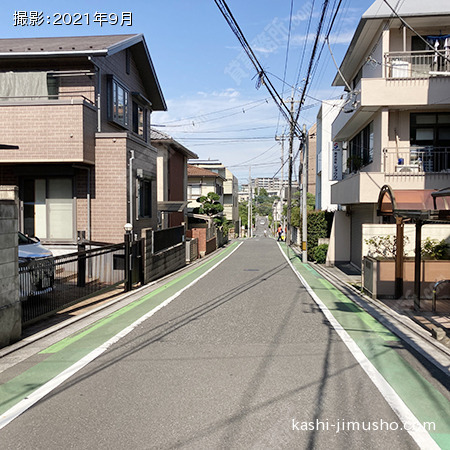 前面道路