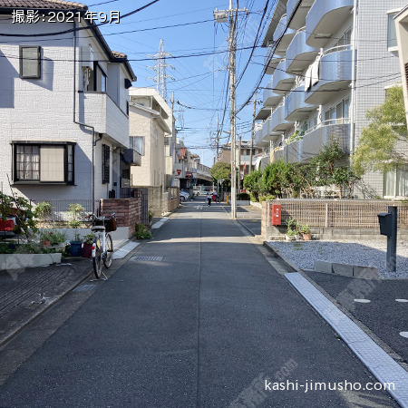 前面道路