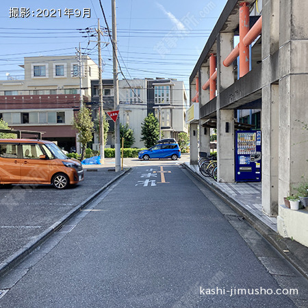 前面道路