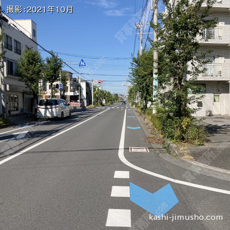 前面道路