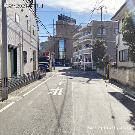 前面道路