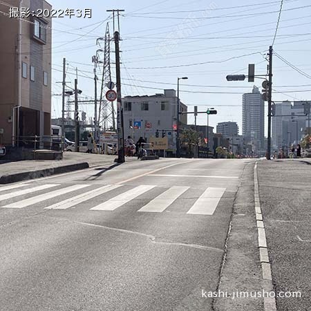 前面道路