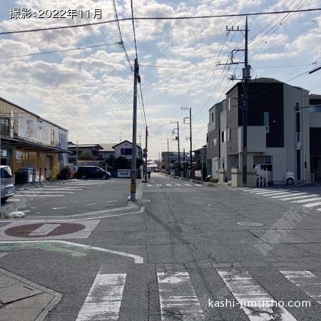 前面道路