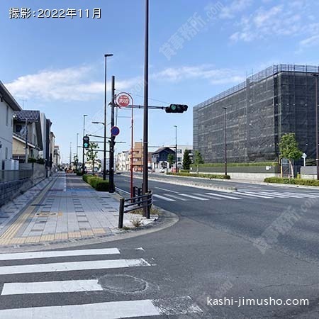 前面道路