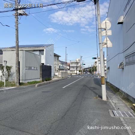 前面道路