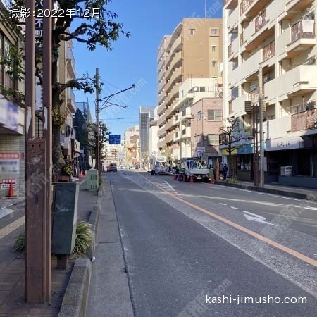 前面道路