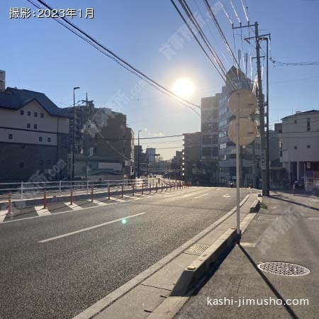 前面道路