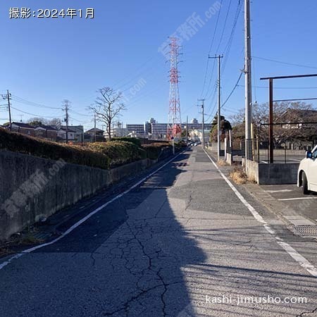 前面道路