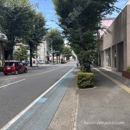 前面道路