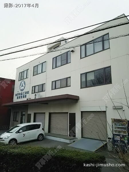 （仮称）山栄食品工業　東京支店営業所の外観