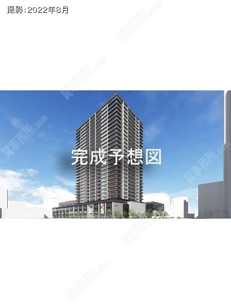プラウドタワー川口クロスの外観